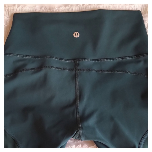 Lululemon Wunder Under High-Rise Tight - Mesh - 28" - Royal Emerald - Picture 8 of 10